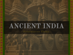 Ancient India Theme Animated Presentation - SketchBubble