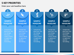 5 Key Priorities PPT Slide 1