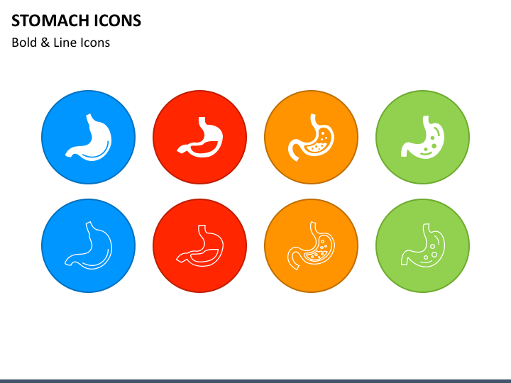 Stomach Icons Slide 1