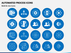 Automated Process Icons PPT Slide 2