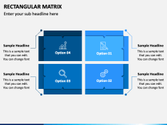 Rectangular Matrix for PowerPoint and Google Slides - PPT Slides