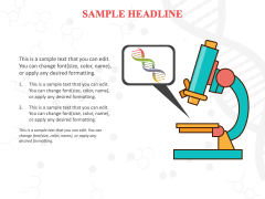 DNA Background Theme PPT Slide 5