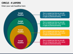 Circle - 4 Layers PPT Slide 2