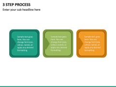 3 Step Process PPT Slide 2