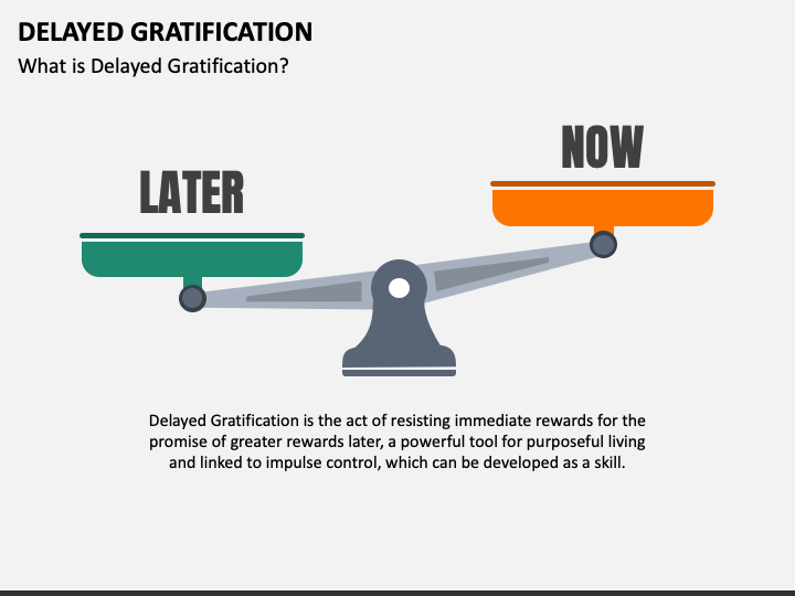 Delayed Gratification PowerPoint And Google Slides Template - PPT Slides