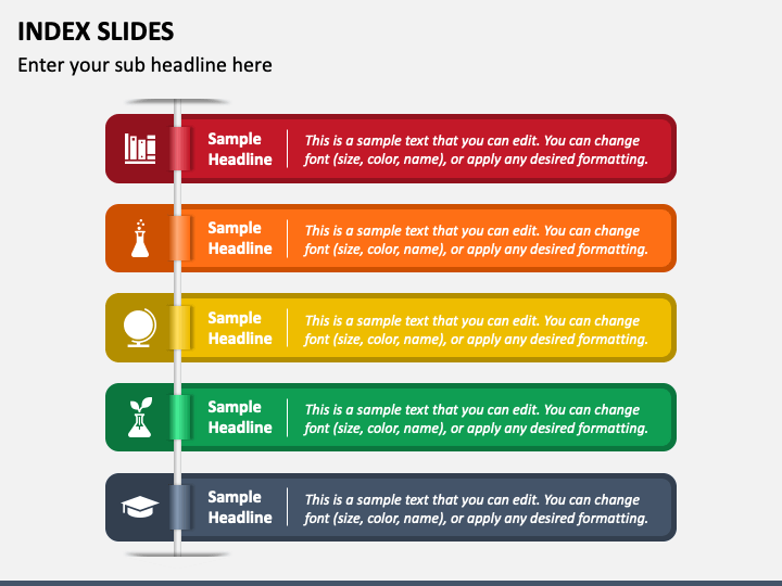 How To Make An Index Slide In Powerpoint