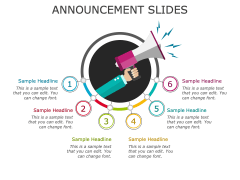 Free - Announcement Slides for PowerPoint and Google Slides