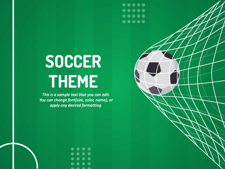 Free Soccer PowerPoint Template and Google Slides Theme
