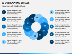 10 Overlapping Circles PPT Slide 1