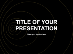 Animated Sphere Background PPT Slide 3