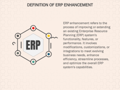 ERP Enhancement PowerPoint Template and Google Slides Theme
