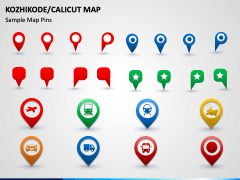 Kozhikode / Calicut Map PPT Slide 4