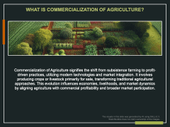 Commercialization of Agriculture PowerPoint and Google Slides Template ...