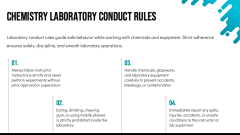 Chemistry Lab Safety Briefing Slides PPT Slide 4