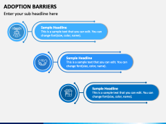 Adoption Barriers PowerPoint and Google Slides Template - PPT Slides