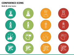 Confidence Icons PPT Slide 1