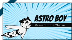 Astro Boy Presentation Theme PPT Slide 1