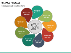 9 Stage Process PPT Slide 2