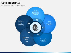 Free Core Principles PowerPoint Template and Google Slides Theme