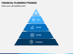 Financial Planning Pyramid PPT Slide 1