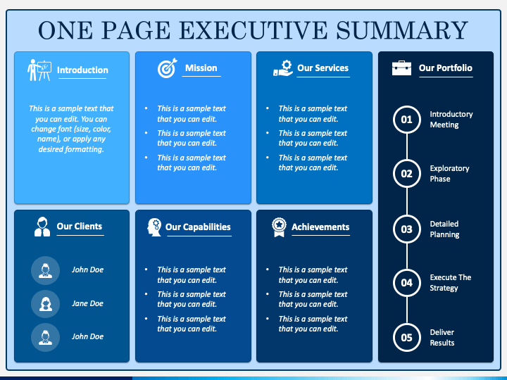 one-page-executive-summary-powerpoint-template-ppt-slides
