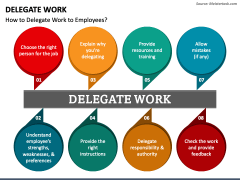 Delegate Work PPT Slide 1