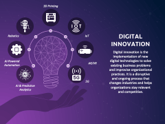 Digital Innovation PowerPoint And Google Slides Template - PPT Slides