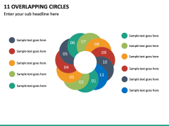 11 Overlapping Circles PPT Slide 2