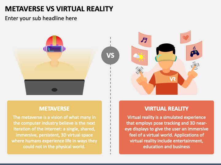 Metaverse Vs Virtual Reality PPT Slide 1