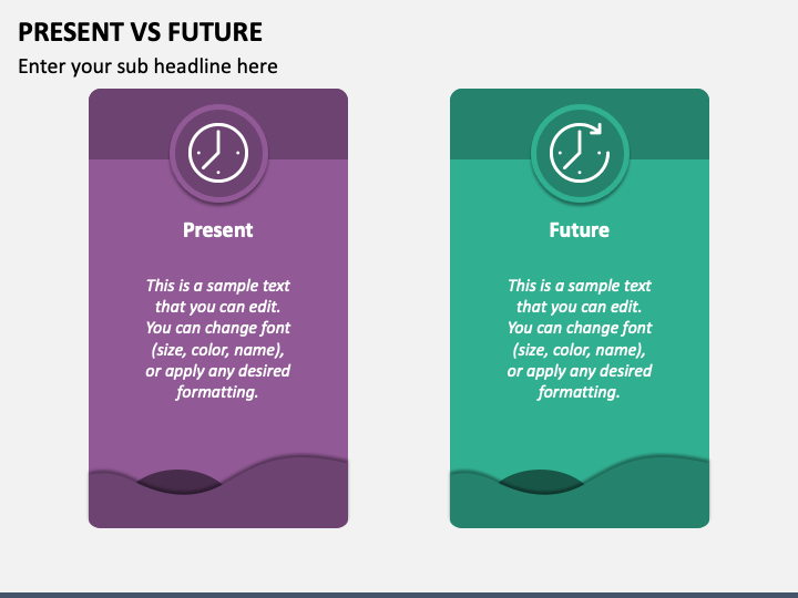 Present Vs Future PPT Slide 1
