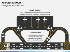 Airport Runway for PowerPoint and Google Slides - PPT Slides