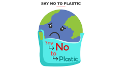Say No to Plastic PPT Slide 1