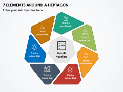 7 Elements around a Heptagon PPT Slide 1