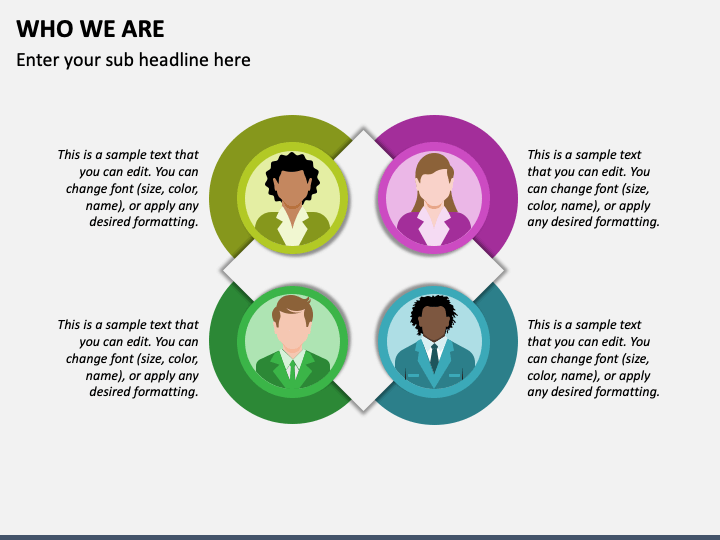 Who We Are PPT Slide 1
