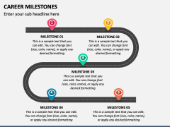 Career Milestones PowerPoint and Google Slides Template - PPT Slides
