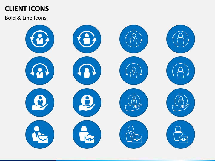 Client Icons PPT Slide 1