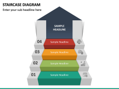 Staircase Diagram free PPT slide 2