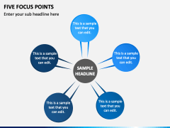 Five Focus Points PPT Slide 2