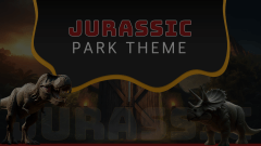 Jurassic Park Theme Animated Presentation - SketchBubble