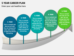 5 Year Career Plan PPT Slide 1
