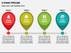 4 Stage Pipeline PPT Slide 2