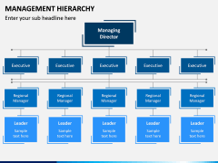 Management Hierarchy PPT Slide 7