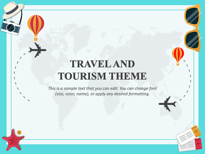 Travel and Tourism Theme PPT Slide 1