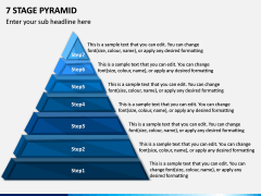 7 Stage Pyramid PPT Slide 1