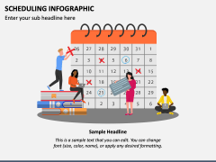 Scheduling Infographic For PowerPoint And Google Slides - PPT Slides