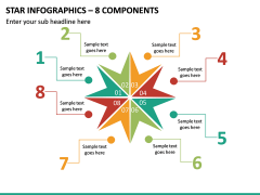 Star Infographics – 8 Components PPT Slide 2