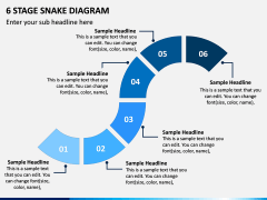 6 Stage Snake Diagram PPT Slide 1