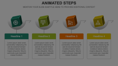 Animated Steps Animated Presentation - SketchBubble