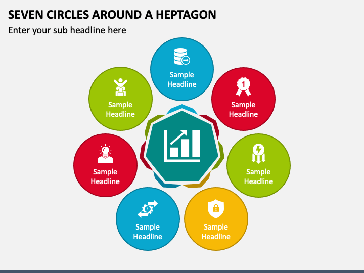 Seven Circles around a Heptagon PPT Slide 1