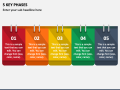 5 Key Phases PPT Slide 1